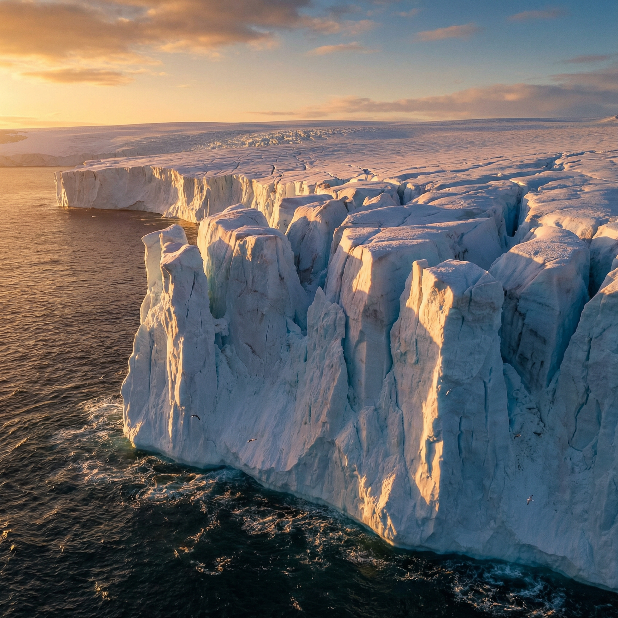 Greenland ice formations